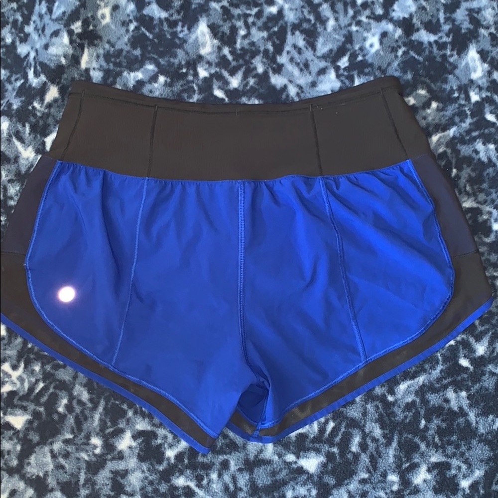 ‼️SOLD‼️COBALT blue lululemon shorts